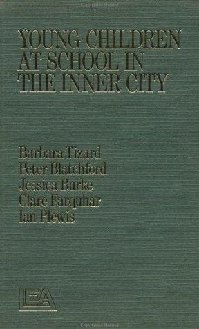 Young children at school in the inner city