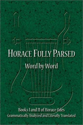 Horace fully parsed word by word