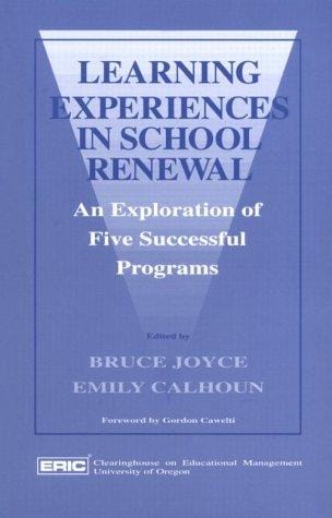 Learning experiences in school renewal