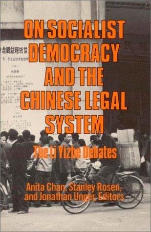 On socialist democracy and the Chinese legal system