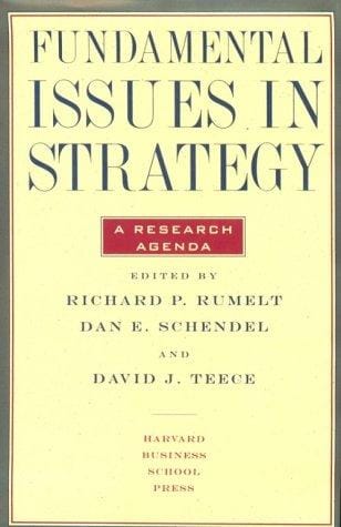 Fundamental issues in strategy