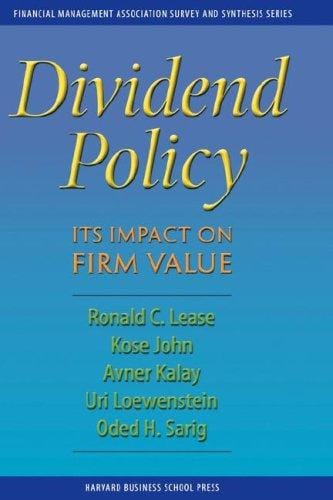 Dividend policy