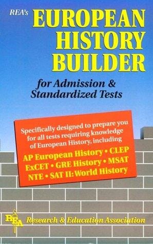 REA's European history builder for admission & standardized tests