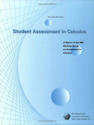 Student assessment in calculus