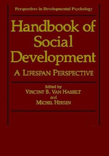 Handbook of social development