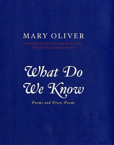 What Do We Know