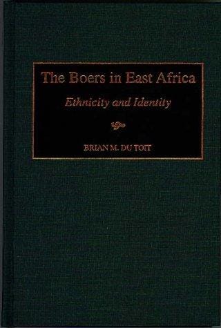 The Boers in East Africa