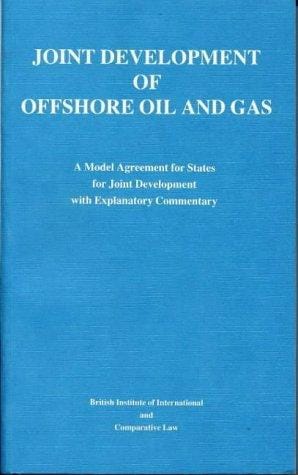 Joint development of offshore oil and gas