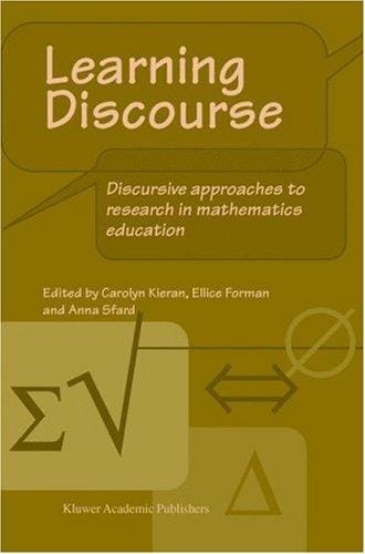 Learning discourse