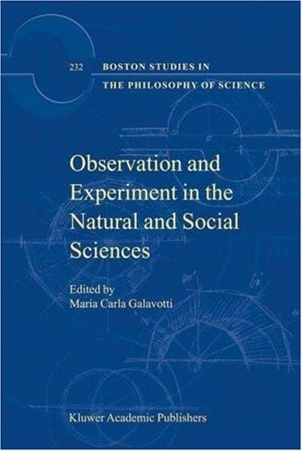 Observation and experiment in the natural and social sciences