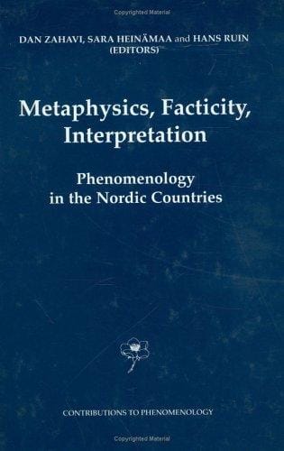 Metaphysics, facticity, interpretation