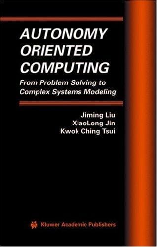 Autonomy oriented computing