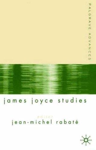 Palgrave advances in James Joyce studies