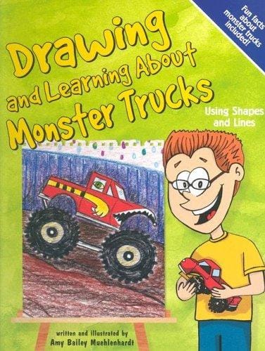 Drawing And Learning About Monster Trucks (Sketch It!)