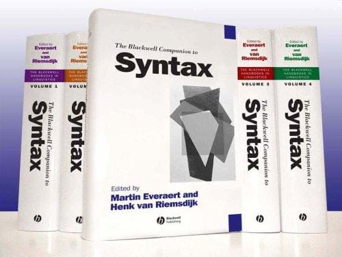 The Blackwell companion to syntax