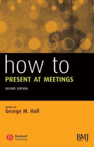 How to present at meetings
