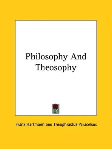 Philosophy and Theosophy