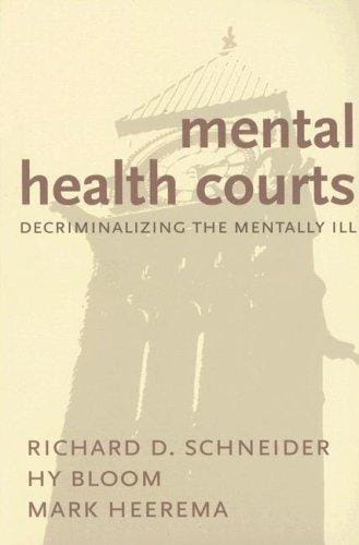 Mental health courts