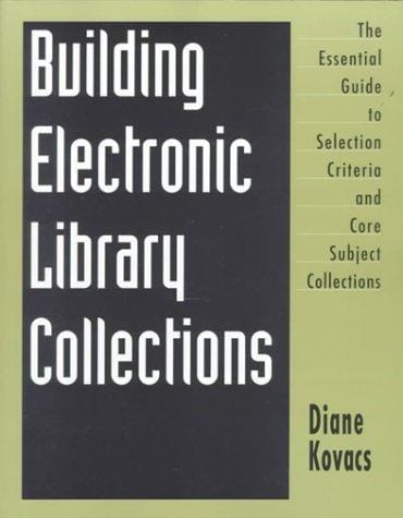 Building electronic library collections
