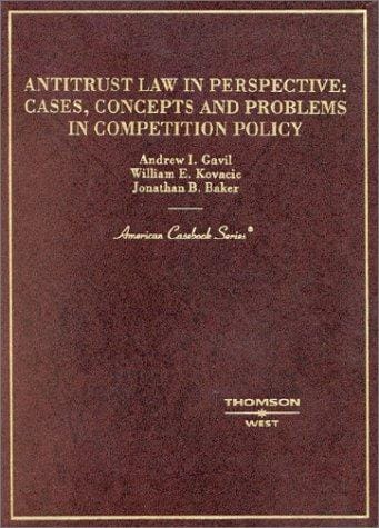 Antitrust law in perspective