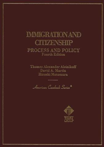 Immigration and citizenship