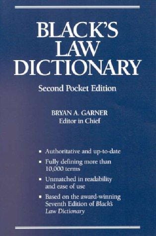 Law dictionary