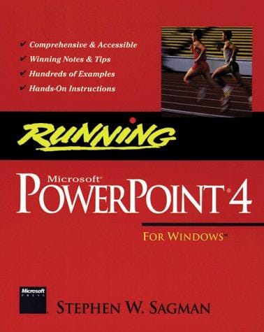 Running Microsoft PowerPoint 4 for Windows