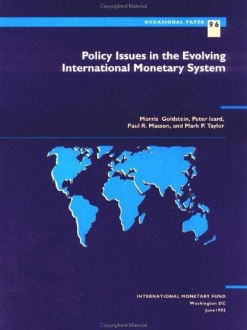 Policy issues in the evolving international monetary system