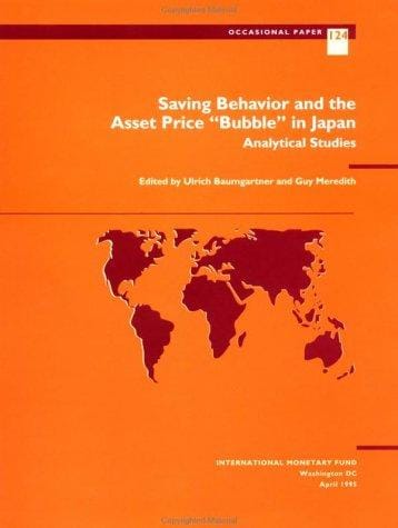 Saving behavior and the asset price "bubble"in Japan