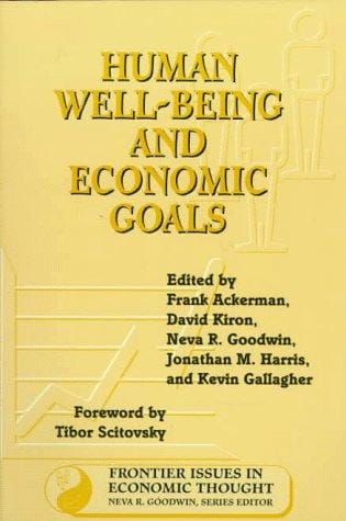 Human well-being and economic goals