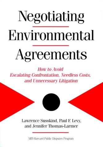 Negotiating environmental agreements