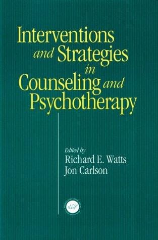 Interventions and strategies in counseling and psychotherapy