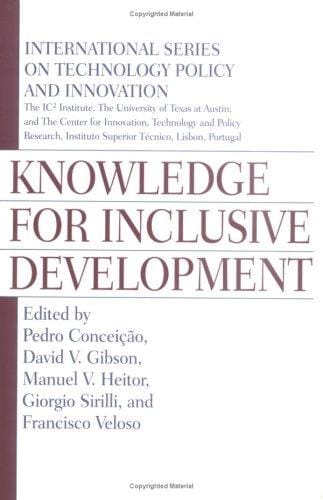 Knowledge for inclusive development