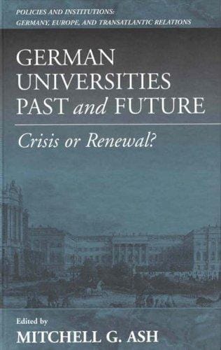 German universities, past and future