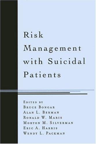 Risk management with suicidal patients