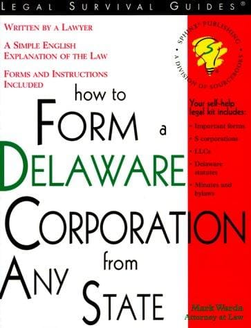 How to form a Delaware corporation from any state