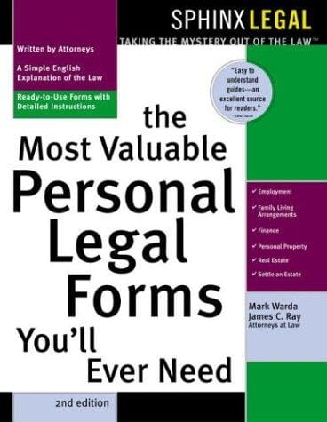 The most valuable personal legal forms you'll ever need