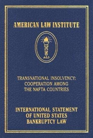 International statement of United States bankruptcy law