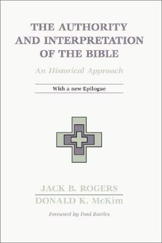 Authority and Interpretation of the Bible