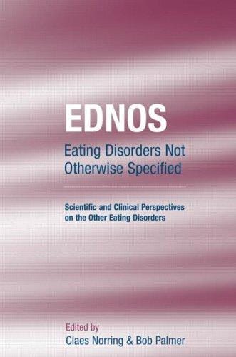 EDNOS, eating disorders not otherwise specified