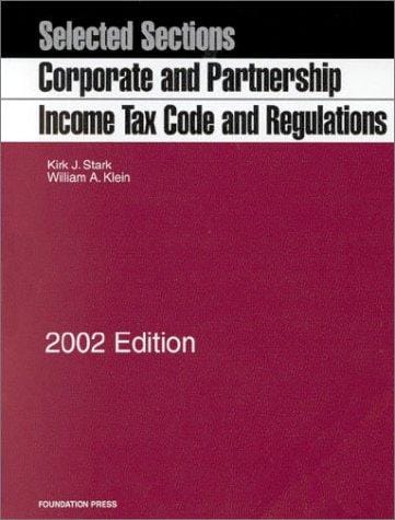 Corporate and Partnership Income Tax Code and Regulations