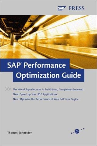 SAP Performance Optimization Guide