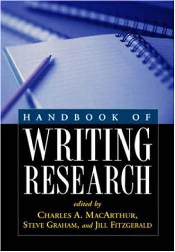 Handbook of writing research
