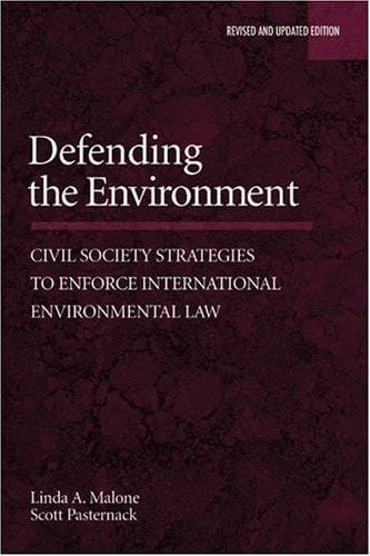 Defending the environment