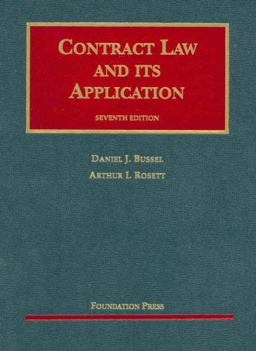 Contract law and its application