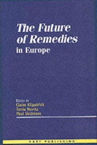 The future of remedies in Europe