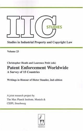 Patent Enforcement Worldwide