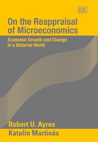On the reappraisal of microeconomics