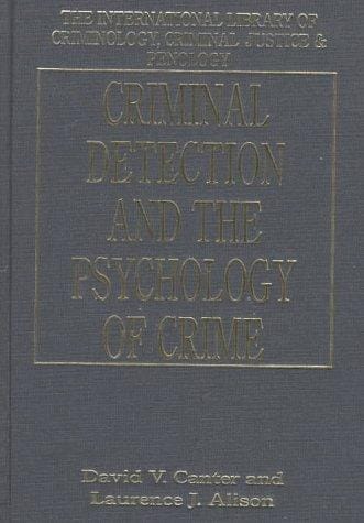 Criminal detection and the psychology of crime