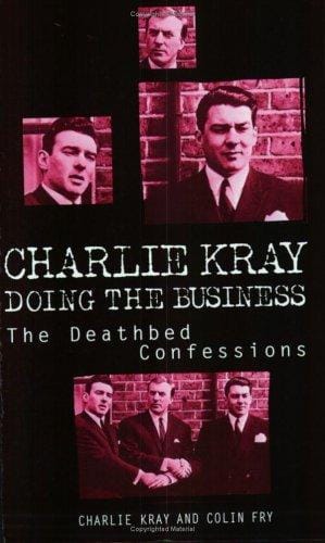Charlie Kray doing the business